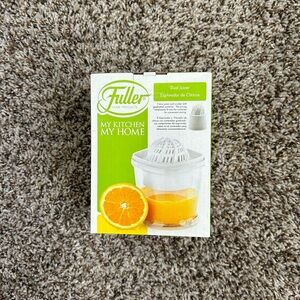 Fuller Home Citrus Juicer - White New